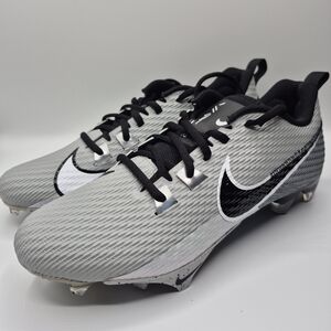 Nike Vapor Edge Speed 360 2 Football Cleats Grey/Black DA5455-002 Men’s Size 8.5
